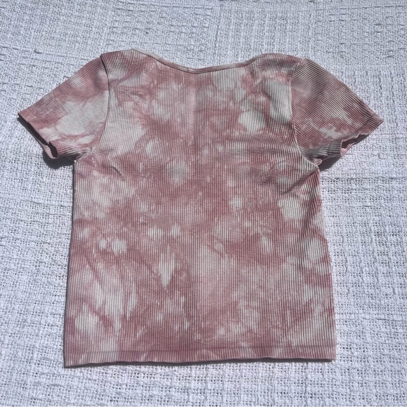 Seamless aeropostale pink v neck crop top - Picture 6 of 7